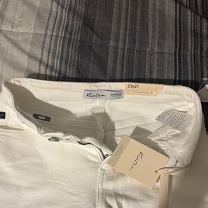 KanCan Off-White Denim Pants